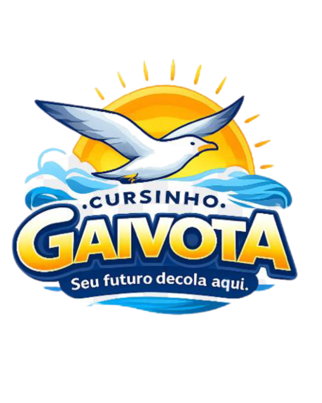 Logo do Cursinho Gaivota